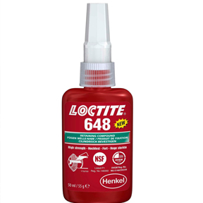 Loctite 648 nagy hőállóságú és szilárdságú rögzítő